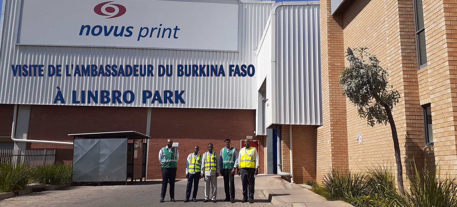 Embassy of Burkina Faso — Site Visit, Novus Print Linbro Park