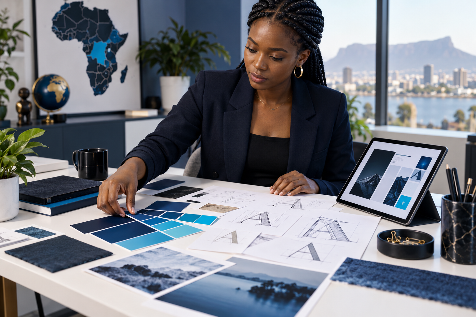 Graphic design studio