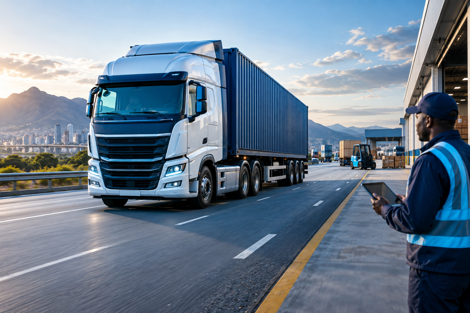 Ground shipping logistics